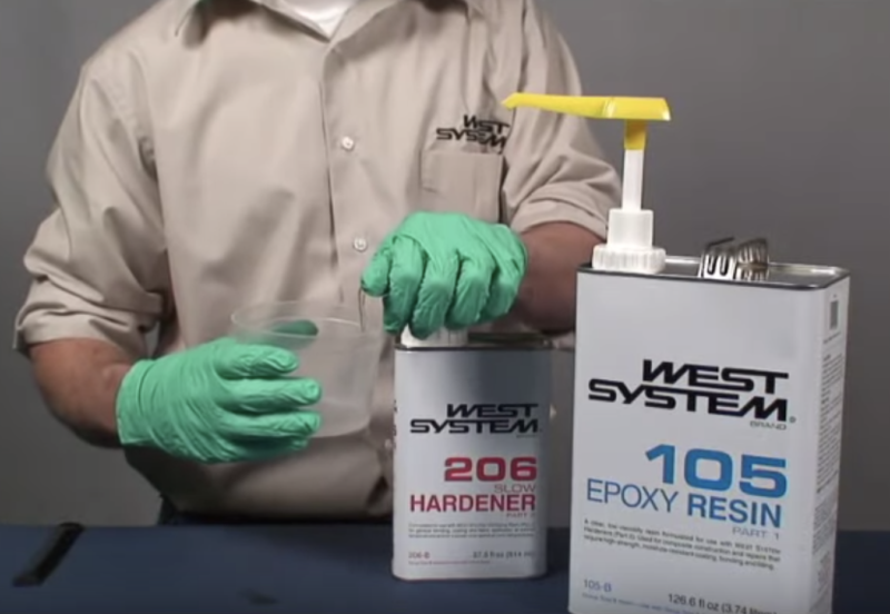 Getting started: dispensing and mixing WEST SYSTEM epoxy