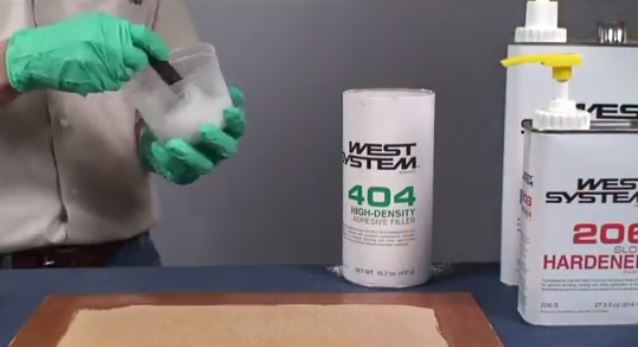 Making a joint is easy with two-step epoxy bonding