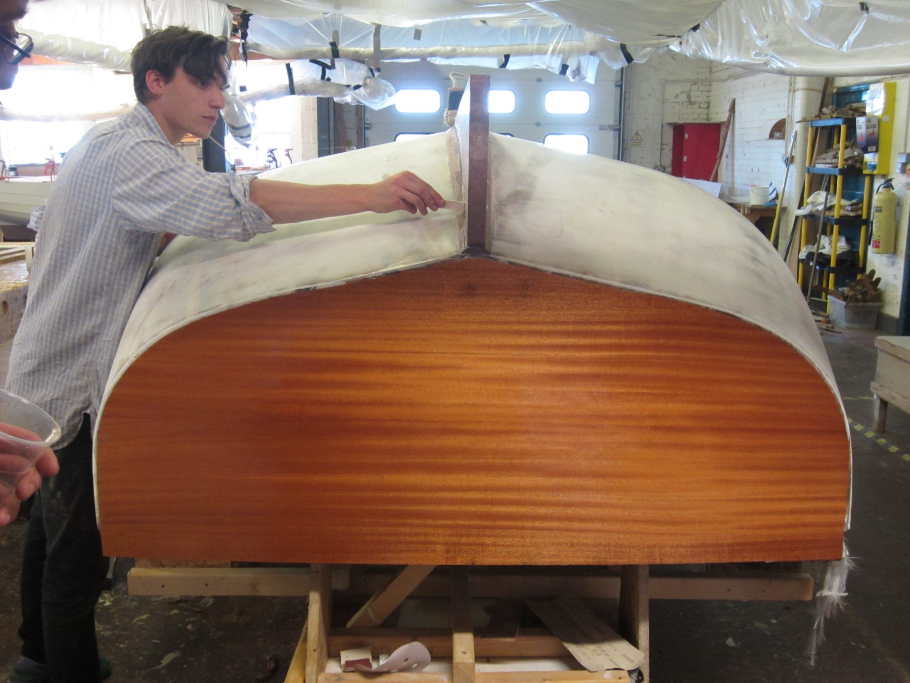 Using epoxy to build the perfect boat — by Sam Collins