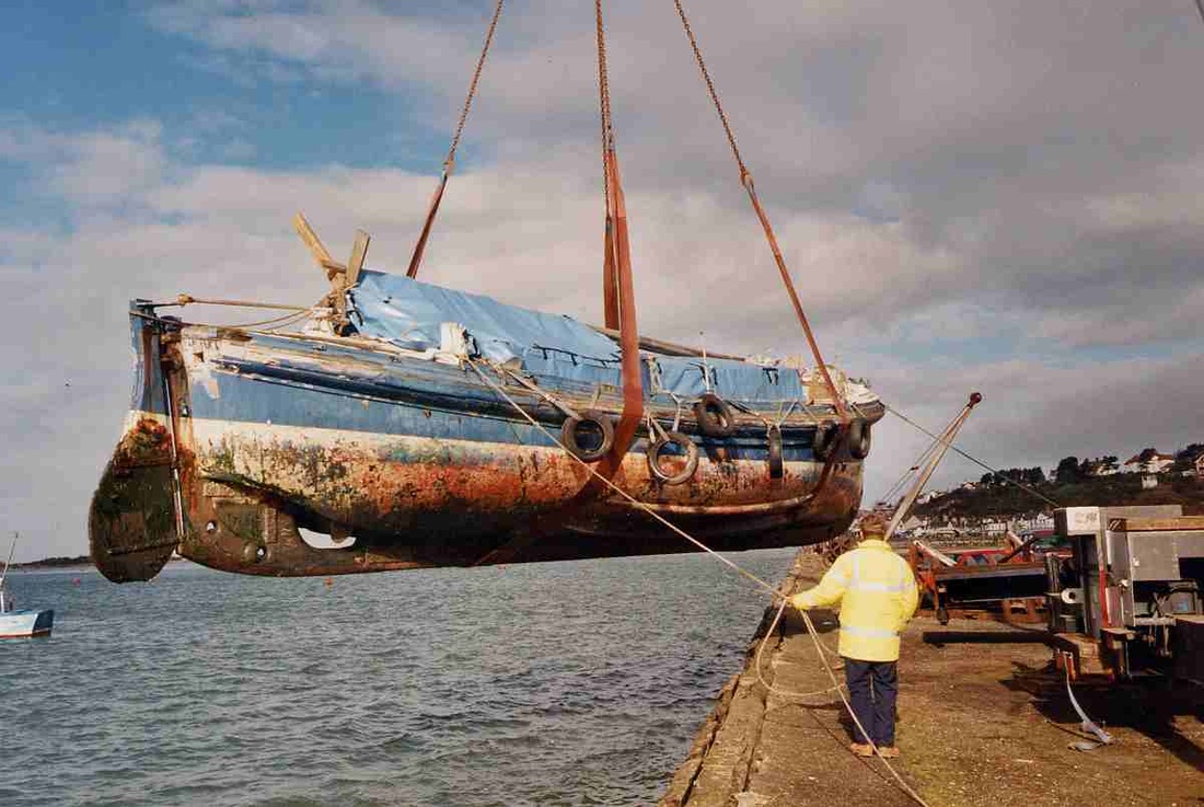 Rescuing the rescuer: giving life to a lifeboat with epoxy