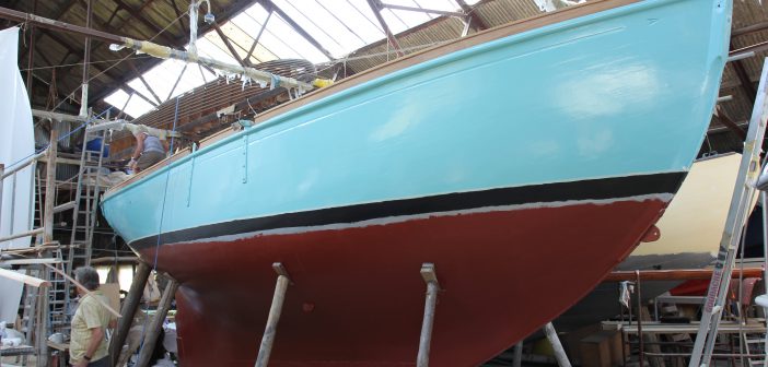 Lively Lady update: Re-decked and painted