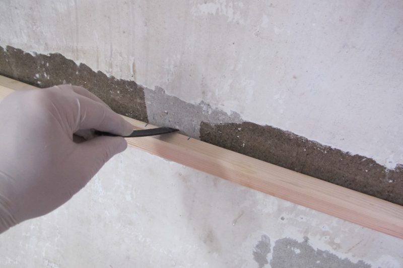 How to fix battens with epoxy