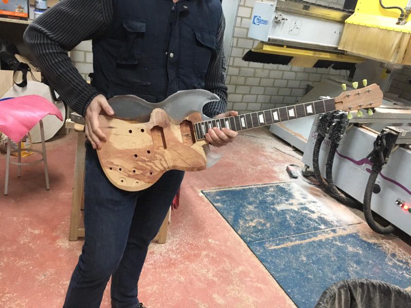 Rocking Out: Carpenter Uses Epoxy to Build a Guitar
