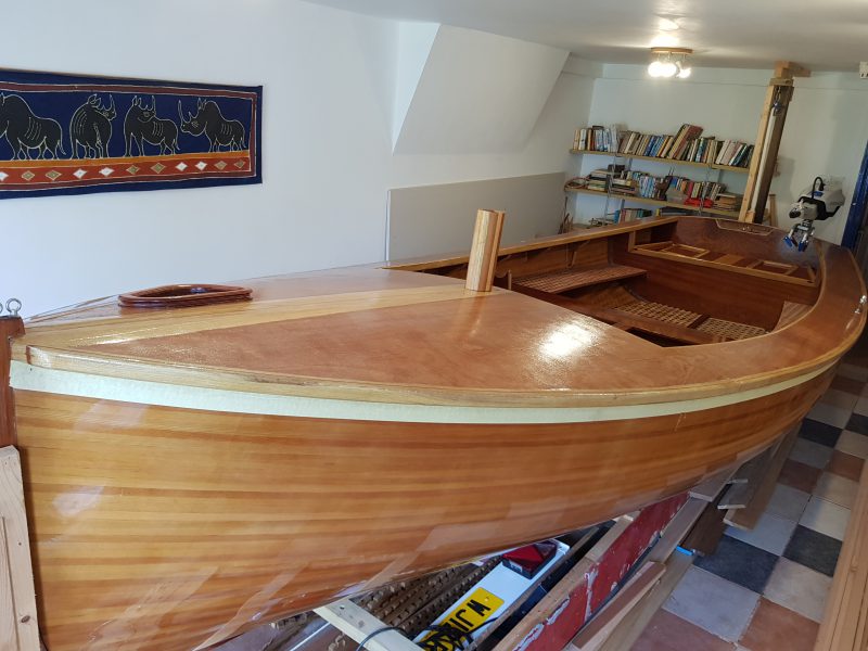Steve Goodchild explains how to build a wooden dinghy (Stornoway 16) 
