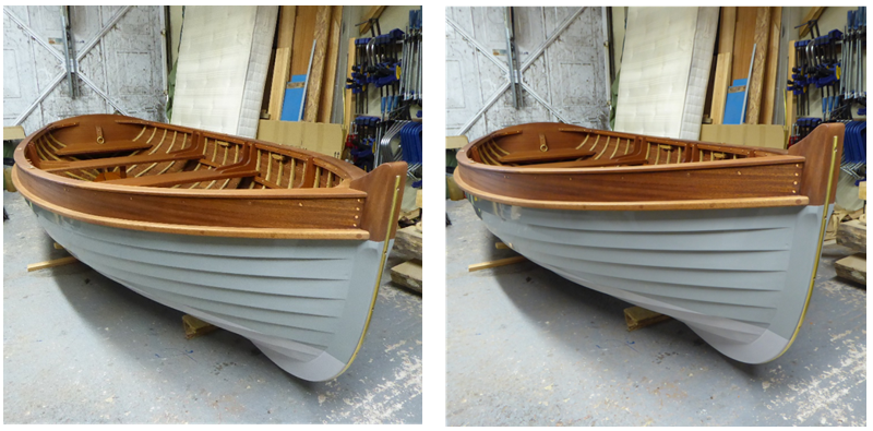 A boat made at the boat building academy in lyme regis incorporating west system epoxy into the build