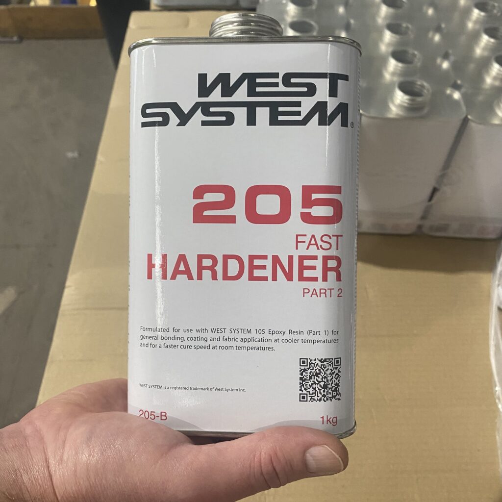 205 fast hardener west system 
